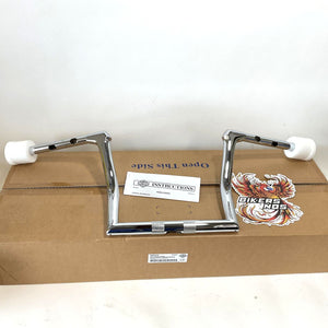 NEW Genuine Harley 2024up Road Glide 12" Chrome Fused APE Handlebars 55801479