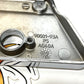 Genuine Harley 1993-2013 Right chrome Saddlebag Face hinge lock Plate 90601-93A