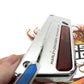 Genuine Harley 1993-2013 Left Chrome Saddlebag Face Hinge Lock Plate 90603-93A