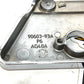 Genuine Harley 1993-2013 Left Chrome Saddlebag Face Hinge Lock Plate 90603-93A