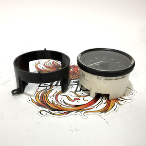 Genuine Harley 2004-2013 Touring Tach 5500 Redline Black Silver Trim 67348-04