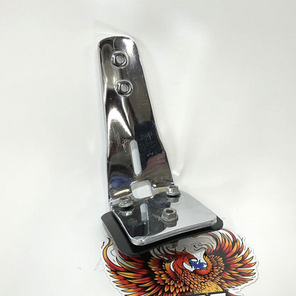 Genuine Harley Deuce Tall Passenger Chrome Backrest Bracket 51144-02