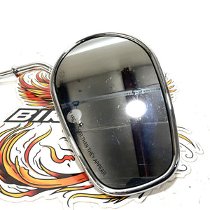 Genuine Harley 1982 Up Short Stem Teardrop Chrome Right Mirror 91840-03