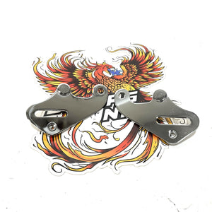 NOS Genuine Harley 2017 Up Touring Grab Strap Brackets 52400021 52400016