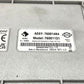 Genuine Harley Rockford Fosgate 2023 Up 4 Channel 200 Watt Amplifier 76001131