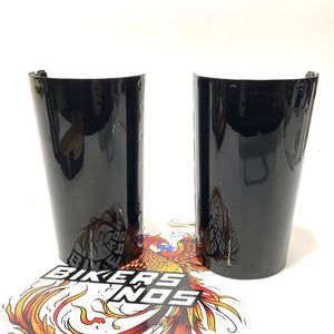 Genuine Harley Touring 2014-2023 Vivid Black Fork Slide Covers 45600038DH