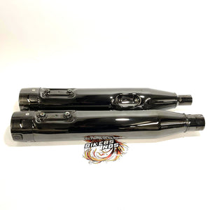 Genuine Harley 2017&Up Touring Scorched Chrome Mufflers 64901340 64901339