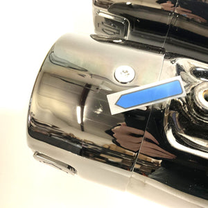 Genuine Harley 2017&Up Touring Scorched Chrome Mufflers 64901340 64901339