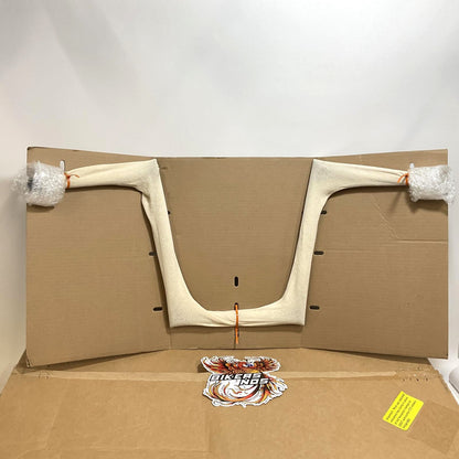 Paul Yaffe 1-1/4" Bagger Monkey Bar Handlebar 14" Black 0601-3141 H00924
