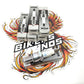 NGK Spark Plugs 6pc 1984-2000 Harley Big Twin BPR5ES-11