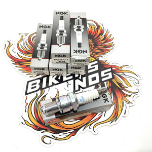 NGK Spark Plugs 6pc 1984-2000 Harley Big Twin BPR5ES-11