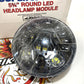 Super Spots Harley 5 3/4" Headlight LED Black 44192
