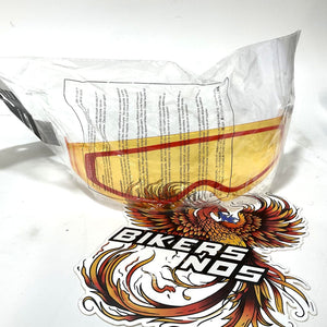 LS2 Amber Inner Shield for OF569 Track and Strobe Helmets 02-633