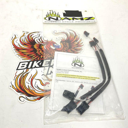 Namz 2011-2025 Harley Handlebar Wiring 8" Extension CAN Bus 2120-0368 NHCX-J08
