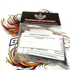 Custom Dynamics 2004-2013 XL Magic Strobes Brake Light Flasher 24 MAGICSTROBESXL