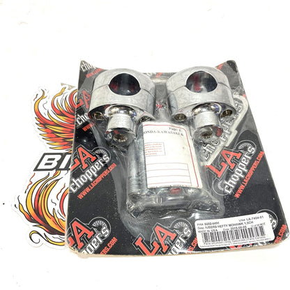 LA Choppers Yahmaha Suzuki Hefty Smooth 1-1/4" Handlebar Risers LA-7404-01