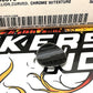 NOS Genuine Harley Chrome And Texture Curved Medallion  14100879