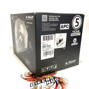 LS2 Modular Helmet Valiant Gloss White Small 399-1022