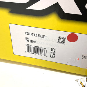 Scorpion Covert FX Full-Face Helmet Black The Litas Large 75-2326L