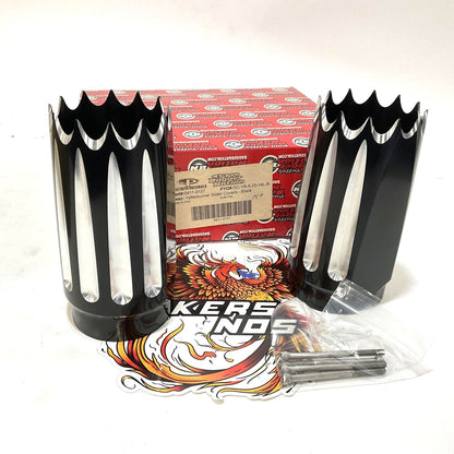 Paul Yaffe Yafterburner Touring 2014-2025 Fork Slider Covers SC-YB-6.25-14L-B