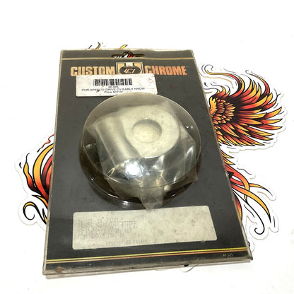 Custom Chrome 1973-1986 Harley Right Side Speedo Chrome Cover 26-825
