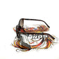 NOS Genuine Harley Women's Cat Eye Fashion Sunglasses Dark Havana HD5069S-52F