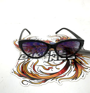 NOS Genuine Harley Black Cat-Eye Sunglasses 5069S-01C