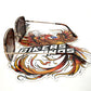 NOS Genuine Harley Dark Havana/Shiny Pale Gold Sunglasses HD5058S-5752F