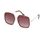 NOS Genuine Harley Dark Havana/Shiny Pale Gold Sunglasses HD5058S-5752F