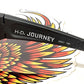 Genuine Harley Mens Journey PPZ Silver Flash Lens Sunglasses Black Frame HDJNY04