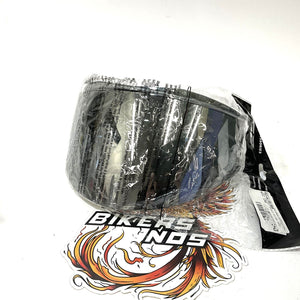 LS2 Valiant Pinlock Ready Silver Iridium Face Shield 03-509