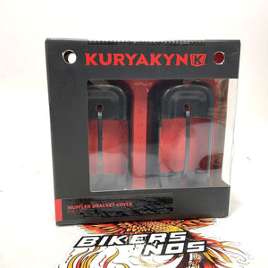 Kuryakyn 1995-2008 Touring Black Muffler Bracket Cover 7367