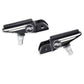 NOS Genuine Harley Defiance Rider Footpegs Black Anodized Machine Cut 50501009