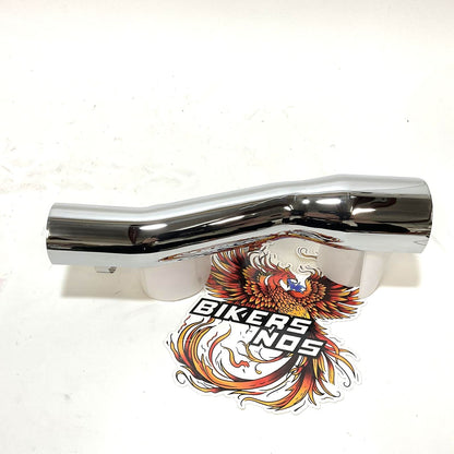 NEW Rinehart Chrome Slimline Duals Rear Heat Shield 2017-2023 Touring 100-0452