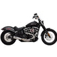 Vance Hines 2018Up Harley Softail 2-1 Upsweep Exhaust System Brushed SS 27323