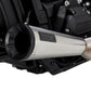 Vance Hines 2018Up Harley Softail 2-1 Upsweep Exhaust System Brushed SS 27323