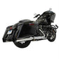 Bassani 2017-2024 Touring Exhaust 4-1/2" Slip-On Mufflers Chrome 1801-1773 1F745