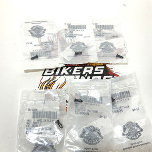 NOS Genuine Harley 2017-2025 Set Of Fairing Wind Deflector Hole Plugs 12100034