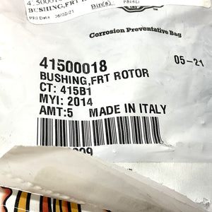 NOS Genuine Harley 2014-2025 Touring 5 PC Front Brake Rotor Bushing 41500018