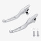 NOS Genuine Harley Chrome Slotted Hand Control Lever Kit 36700274