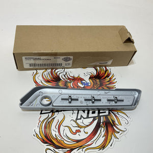 NOS Genuine Harley 2014-2023 Touring Silver Left Saddlebag Faceplate 90200983EWZ