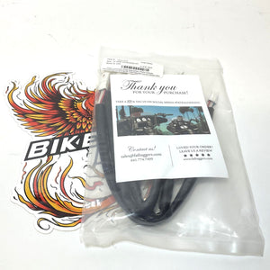 Fat Baggers 2023-2025 Harley 18" APE Handlebar Wire Harness Extension 100042