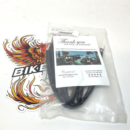 Fat Baggers 2023-2025 Harley 18" APE Handlebar Wire Harness Extension 100042