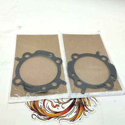 NEW Genuine Harley 2pc 117" Twin Cam Cylinder Head Gaskets 4.125" 16500510