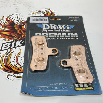 Drag Specialties 2008-2017 Softail Dyna Premium Sintered Brake Pads 1721-2485