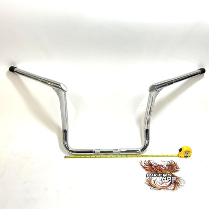 Dirty Bird Harley 1" Batwing Down & Dirty 12" Chrome Ape Handlebars DBC-DD12