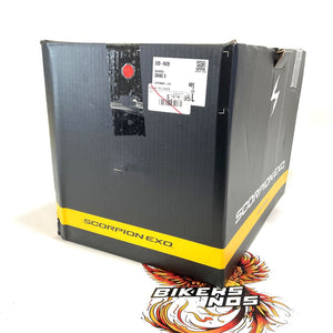 NEW Scorpion Exo-r420 Full face Motorcycle Helmet Shake II Black/Red XL 75-2362X