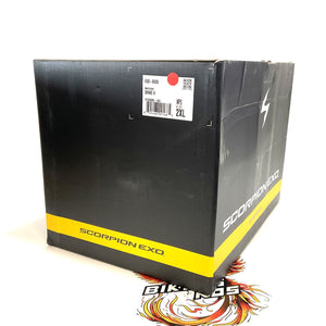 NEW Scorpion EXO-R420 Shake II White Full Face Motorcycle Helmet 2XL 75-23632X