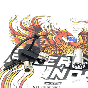 New Genuine Harley 2014 Up Touring Tour-pak LOCK WITH Key Code 5868 90300030