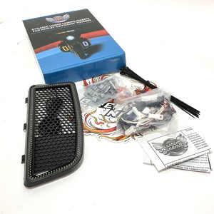 Custom Dynamics 2014-2025 Left Lower Fairing Amber/White Light Insert CD-LF-AW-B